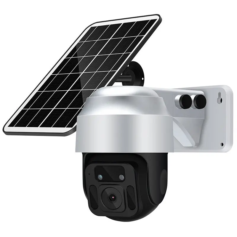 Solar-Powered Wi-Fi Security Camera For Outdoor Surveillance 1
