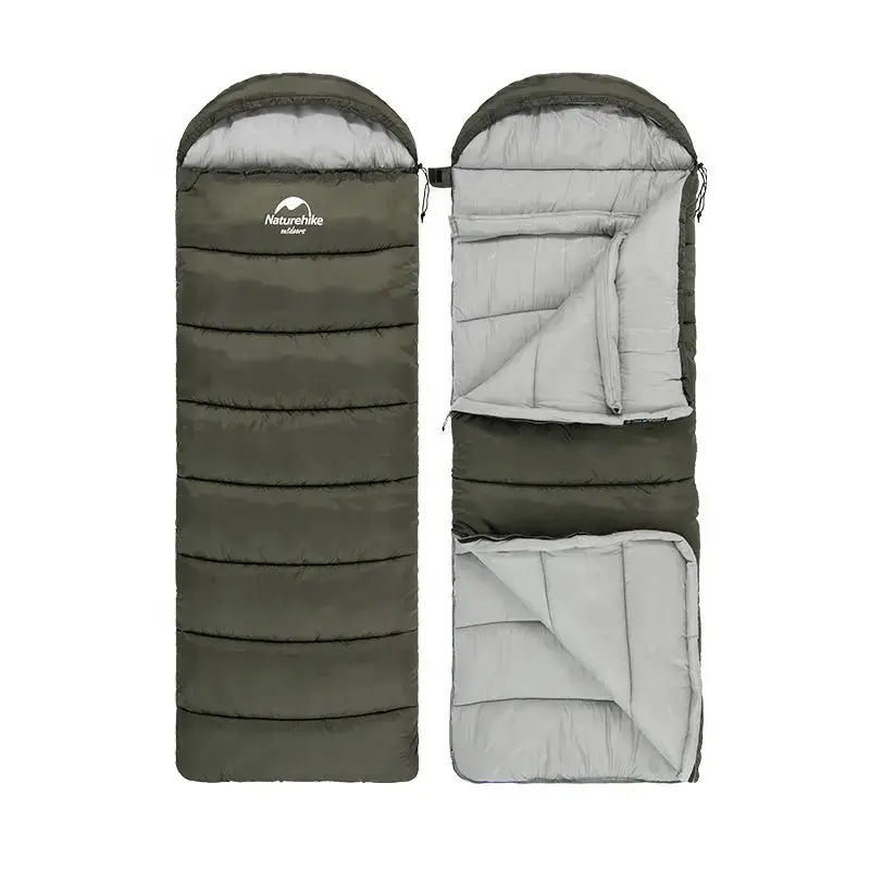Solora U350 Hooded Synthetic Sleeping Bag – Cold-Weather Rated At 34°F / 1°C 1