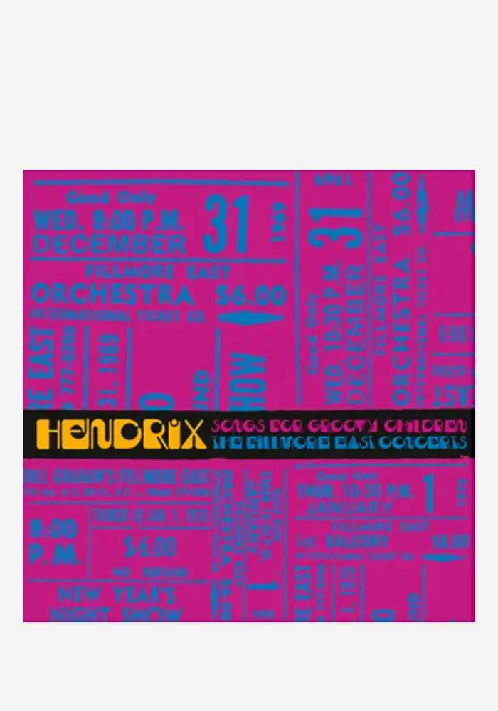 Songs For Groovy Children: The Fillmore East Concerts – Lp Box Set – Rsd Exclusive 1