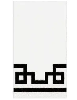 Sophisticate-Print Luxury Disposable Hand Towels 1