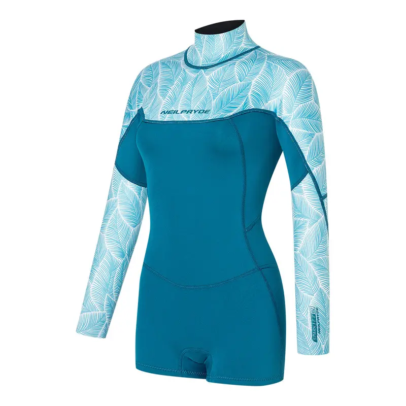 Spark Women’S Long-Sleeve Spring Top – 2/2Mm Low-Cut Black Zinc 1