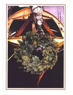 Spree Decked With A Wreath Holiday Card Set – Coastal Charm 1
