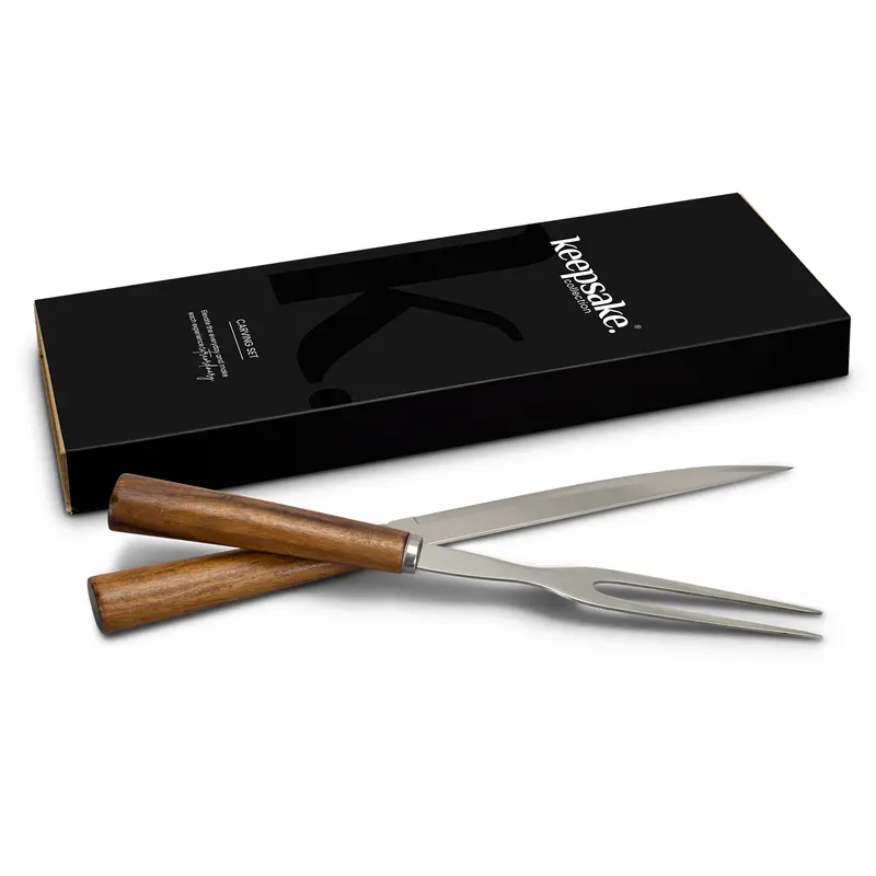 Stainless Steel Utility Knife And Fork Set 1
