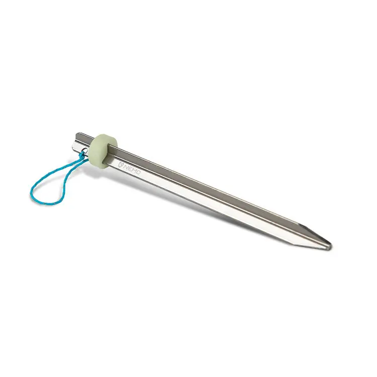 Sweepstake Lightweight Tent Stakes – Strong, Packable Anchoring System 1