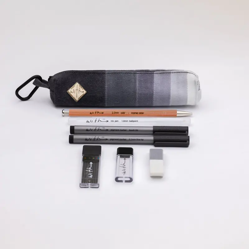 The Greyscale Set – Neutral-Tone Art Supply Collection 1