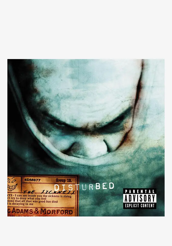 The Sickness Vinyl Lp (Disturbed Debut Album) 1