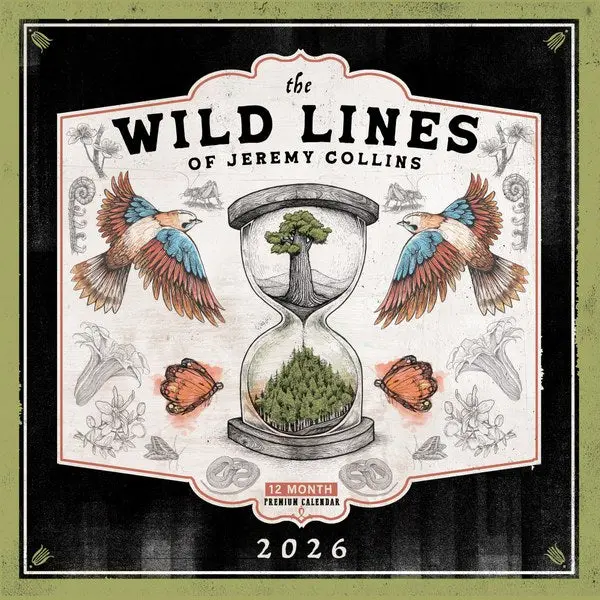 The Wild Lines Of Jeremy Collins – 2026 Climbing Art Book 1