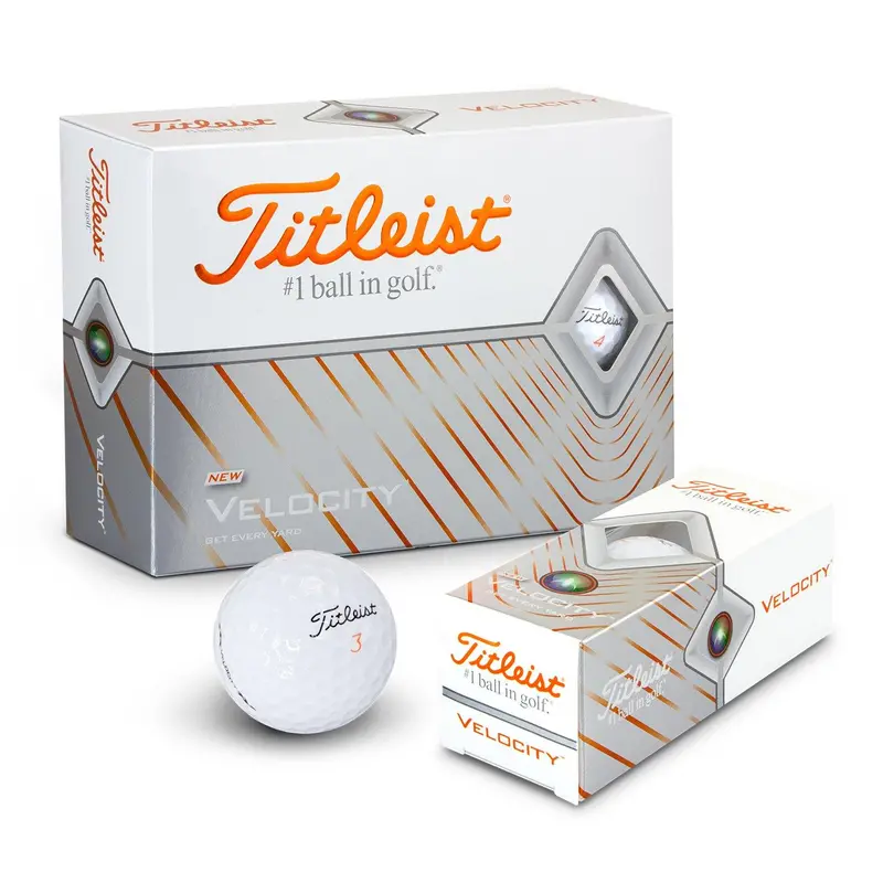 Titleist Velocity Golf Balls – Distance & Soft Feel 1