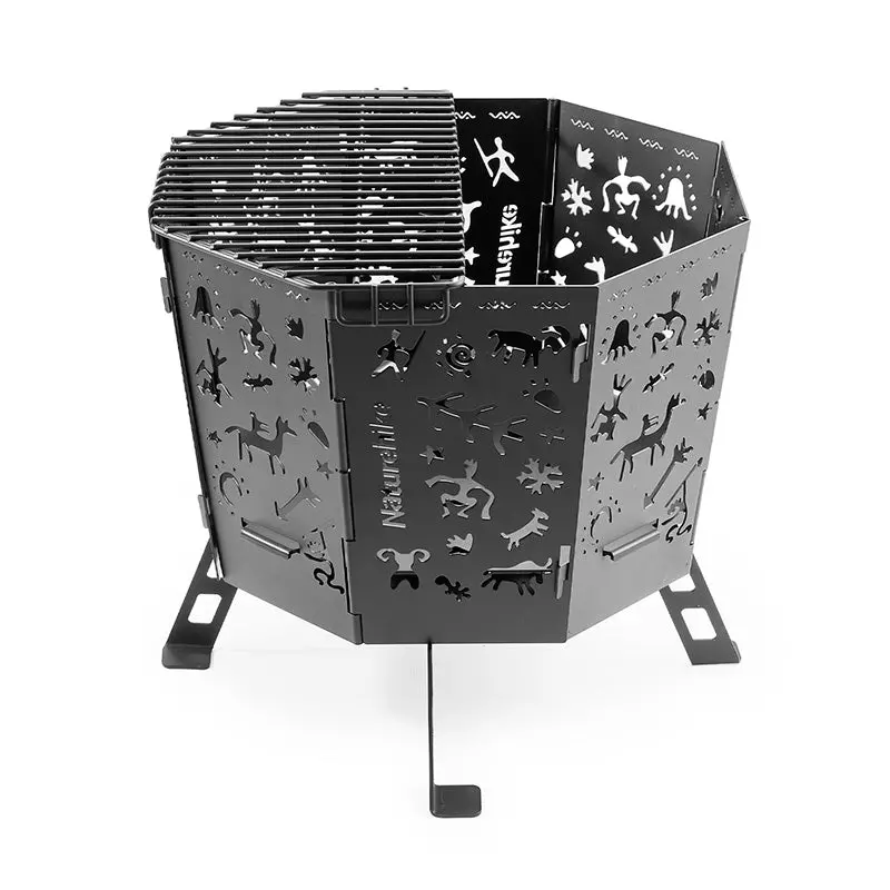 Totem Portable Collapsible Fire Pit For Outdoor Use 1