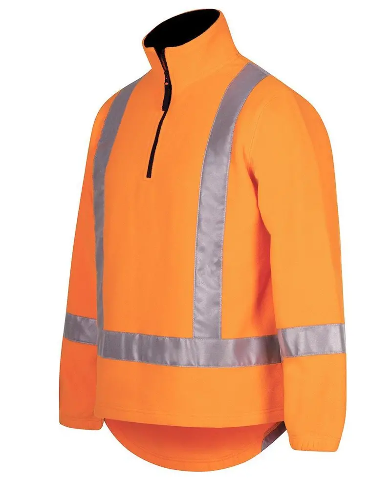 Ttmc-W Half-Zip Polar Fleece For Day-And-Night Visibility 1