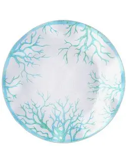 Turquoise Reef Melamine Dinnerware Set 1