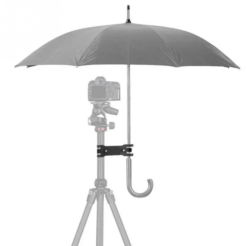 Universal Tripod-Mounted Umbrella Clip For Outdoor Camera Shade And Sun Control 1