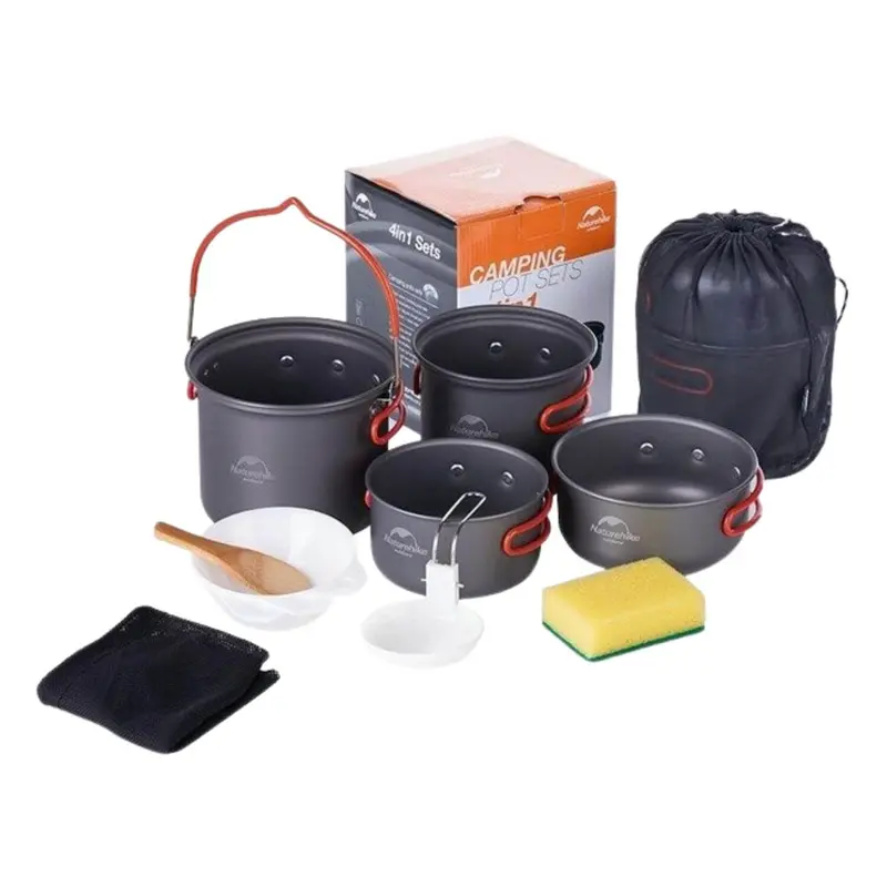 Upgraded 4-Piece Cookware Set – Durable And Lightweight 1
