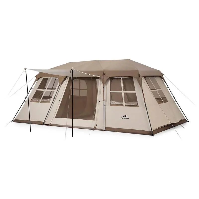 Village 17 Freestanding Family Camping Tent With Pole System 1