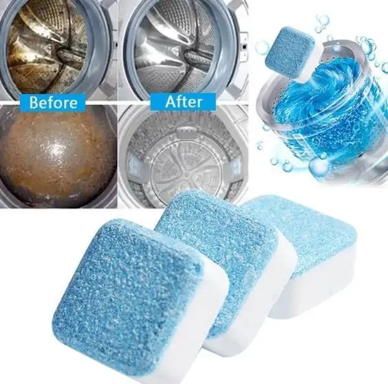 Washing Machine Tub Cleaner – Effervescent Descaling & Deodorizing Bomb 11