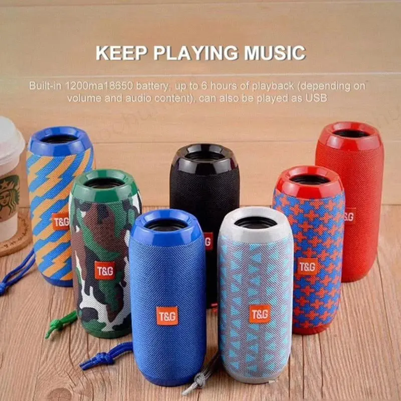 Waterproof 10W Bluetooth Column Speaker – Portable Soundbar With Subwoofer 1