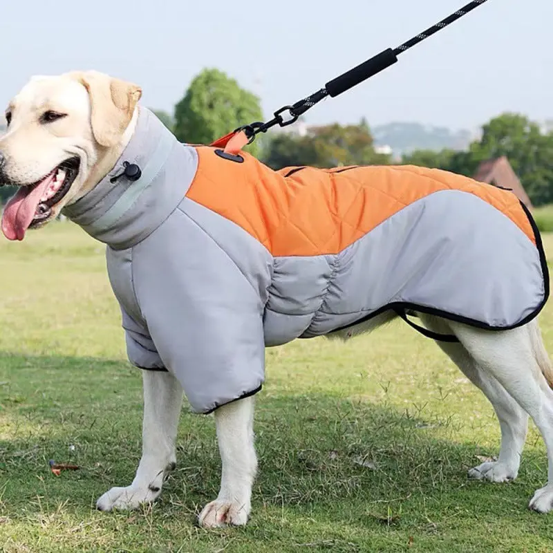 Waterproof Winter Dog Vest – Insulated, Custom-Fit Coat For Medium To Large Breeds