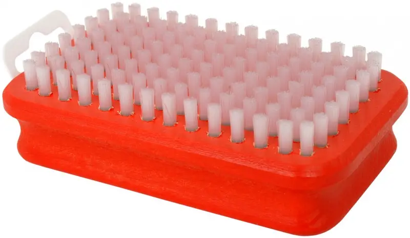 White Nylon Brush For Cleaning Gear And Equipment 1