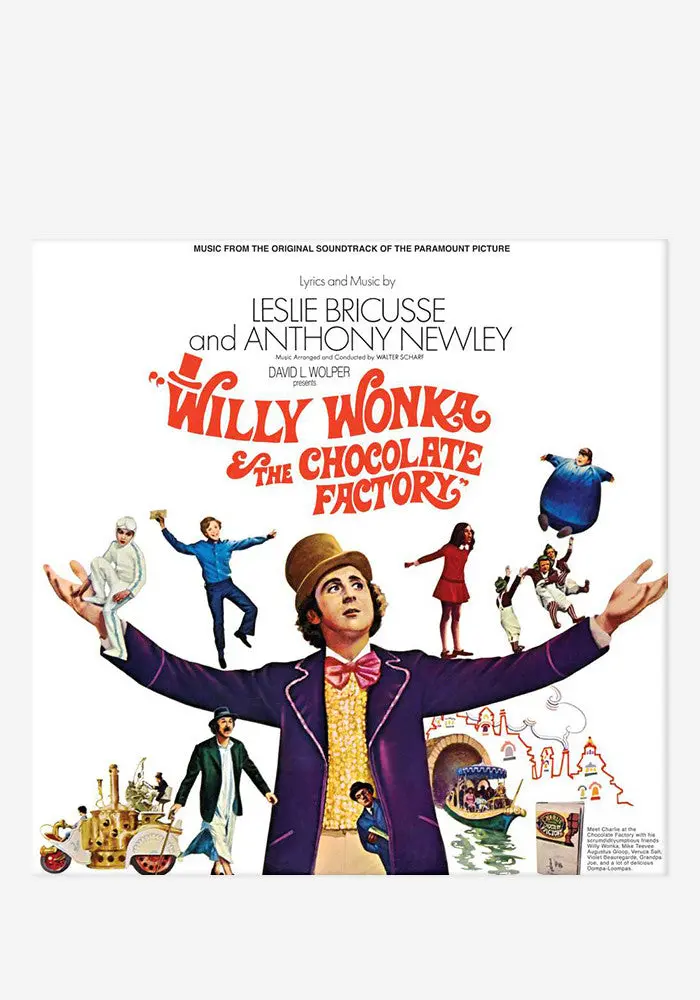 Willy Wonka & The Chocolate Factory Soundtrack Vinyl Lp 1