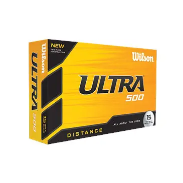 Wilson Ultra 500 Long-Distance Golf Ball 1
