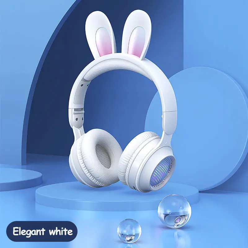 Wireless Glow-Ear Headphones – Extendable Rgb Led Headband Style 5