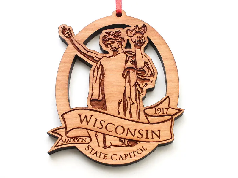 Wisconsin State Capitol Building Ornament – Madison Edition 1