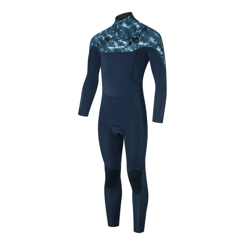 Wizard Unisex Full Wetsuit – 4/3Mm Fused Zinc 1