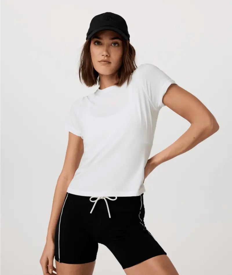 Women'S Short-Sleeve Lux Cotton T-Shirt 1