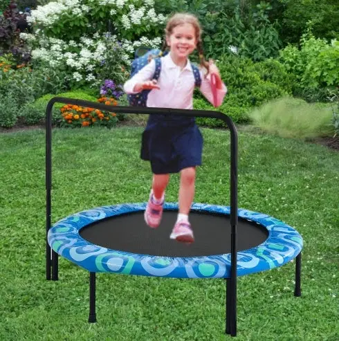 Xtp002 Assembled Children’S Trampoline – Safe Indoor/Outdoor Bouncer For Ages 3–7 1