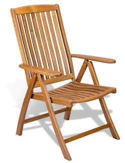 Yachting Teak Reclining Armchair 1